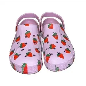 CROCS | Shoes | Crocs Baya Strawberry Pink Clogs Size M 3 W  display picture 2